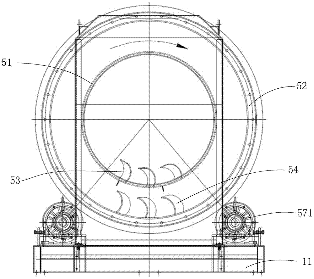 A preheating device for non-ferrous metal smelting