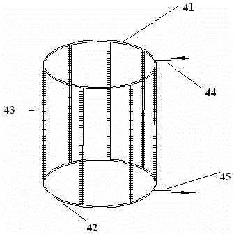 Alkylation reactor capable of intensifying mass transfer, and alkylation technology method