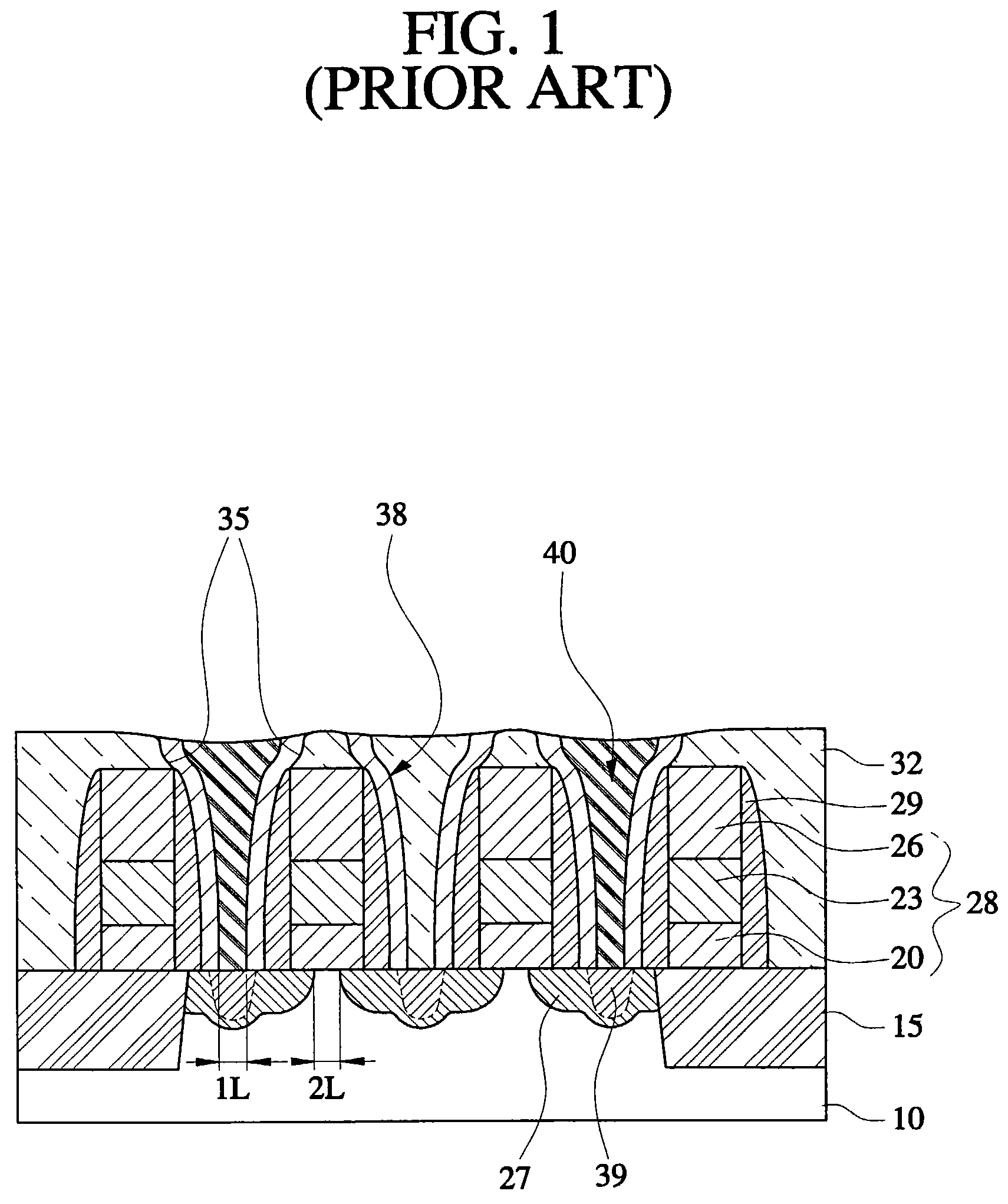 Methods of forming integrated circuit devices including a multi-layer poly film cell pad contact hole