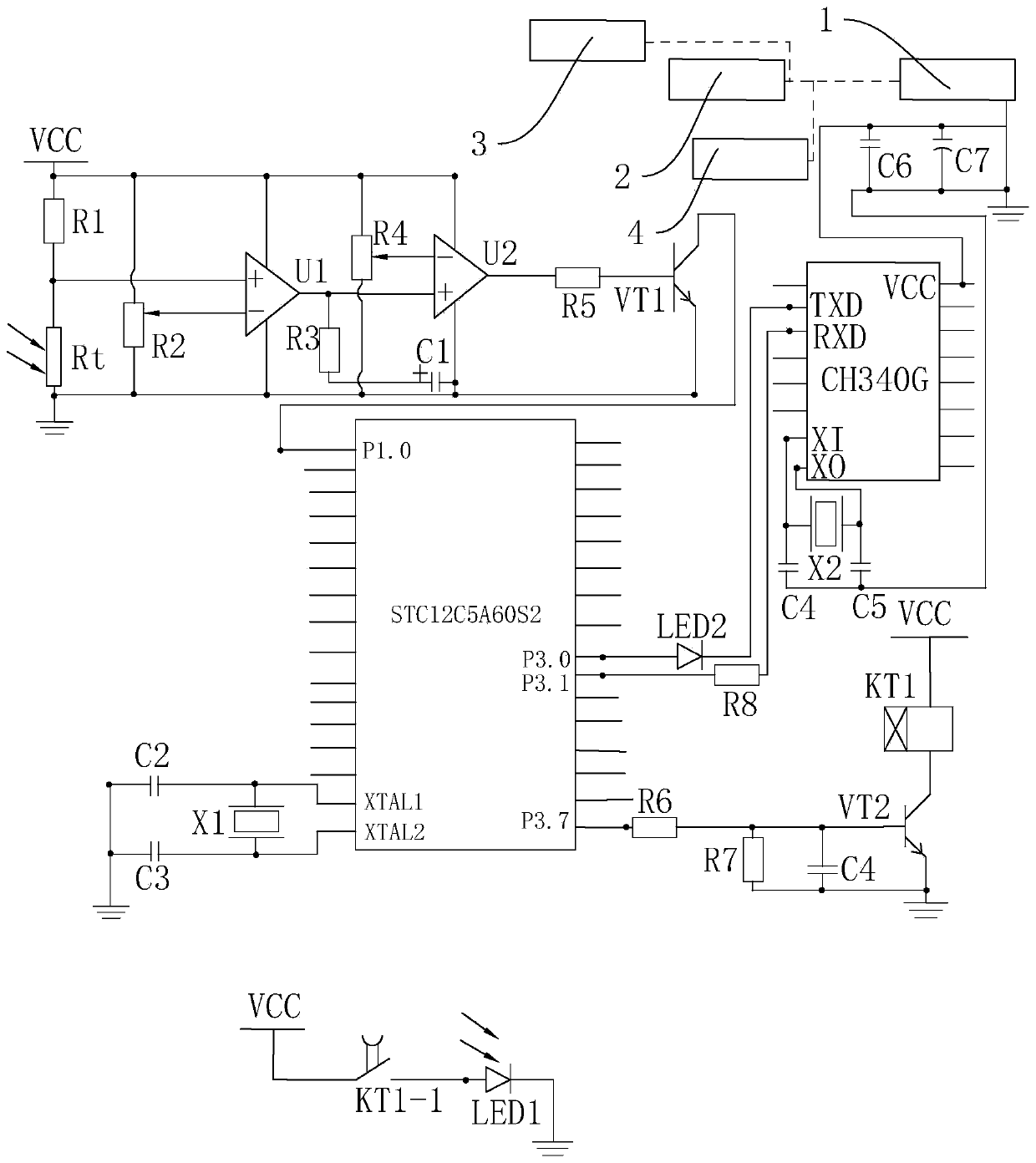 Urban lighting control system