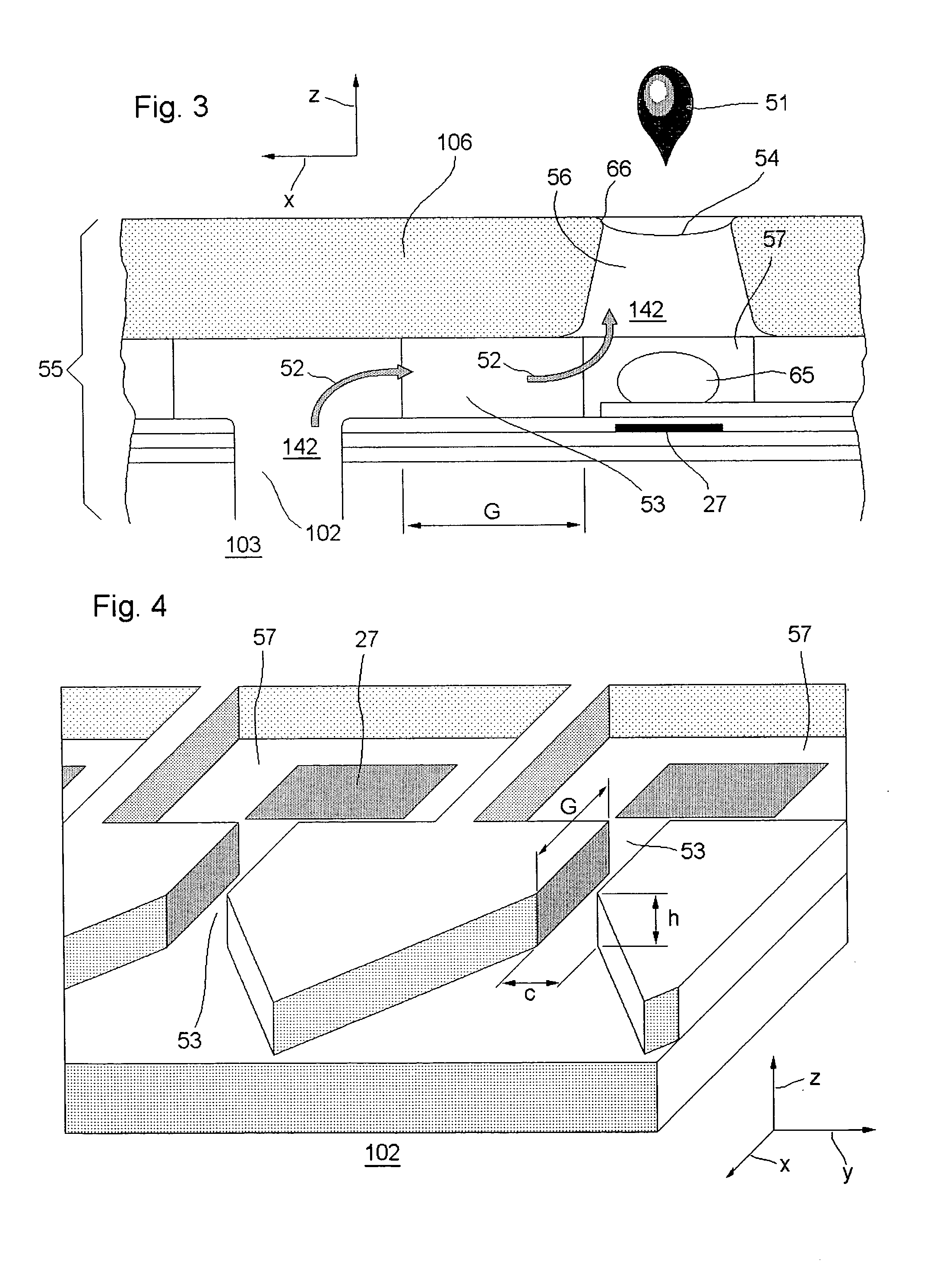 Monolithic printhead with multiple ink feeder channels and relative manufacturing process