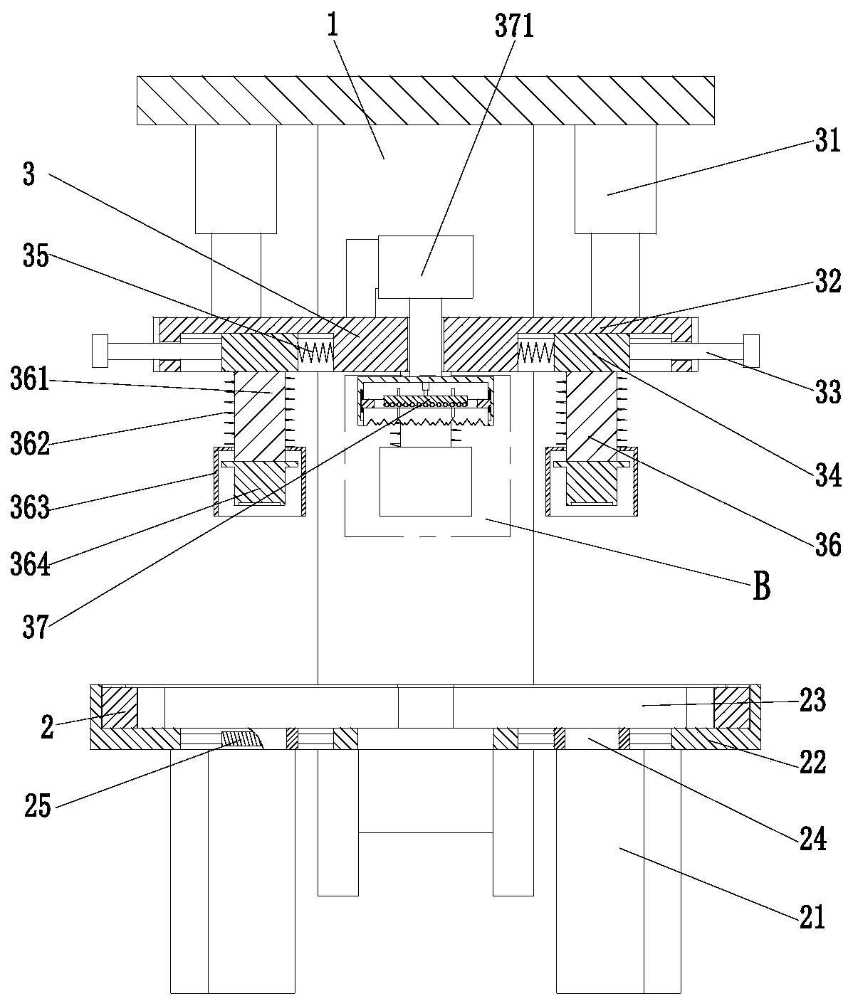 Production and manufacturing method for flange connection metal gasket