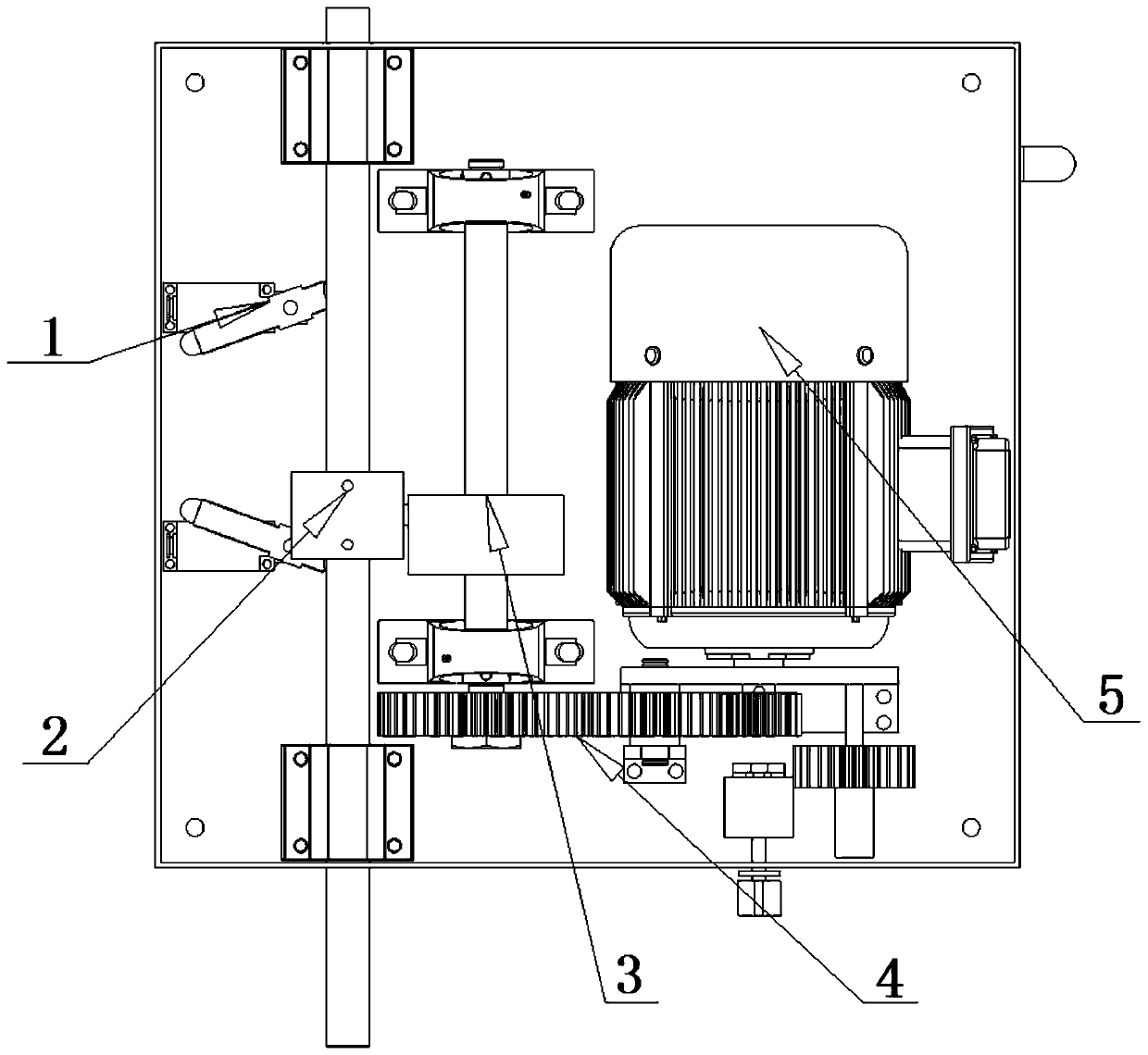 Oil well pumping unit intelligent brake system and control method thereof