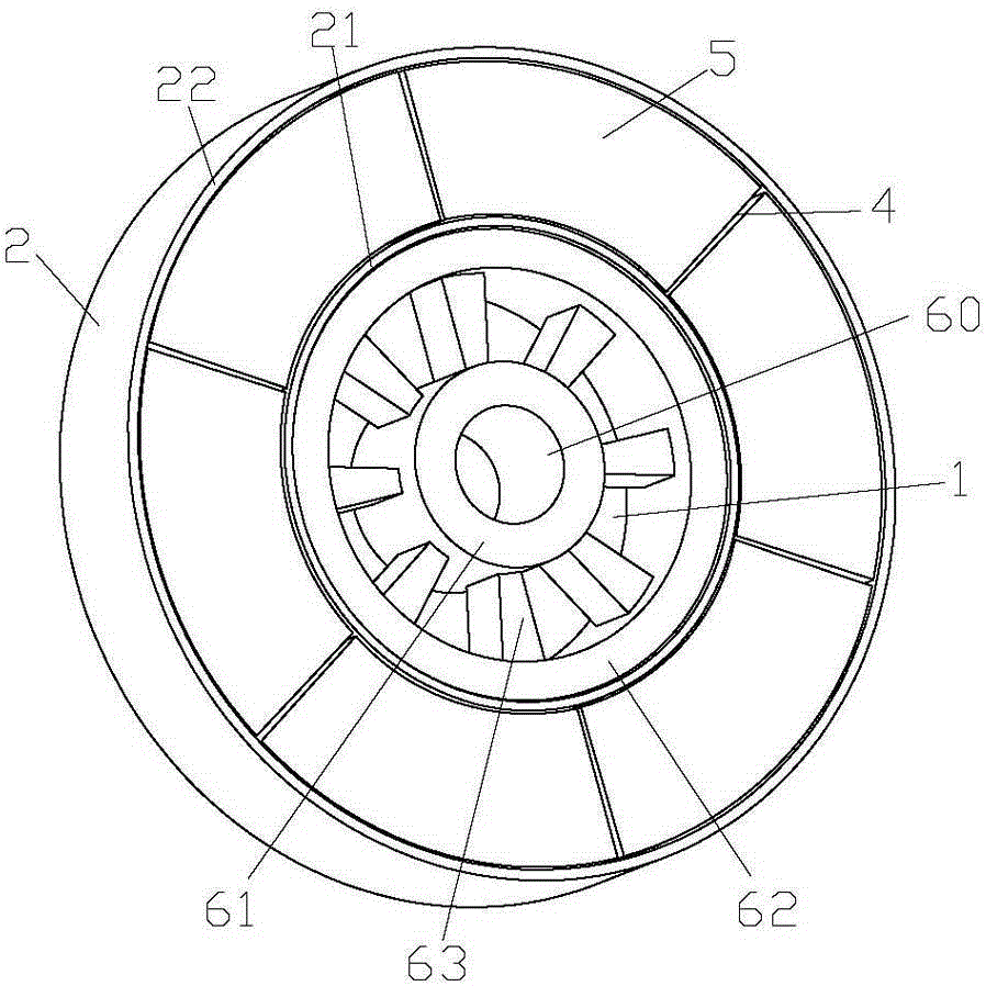 Magnetic massage wheel and massage mechanism