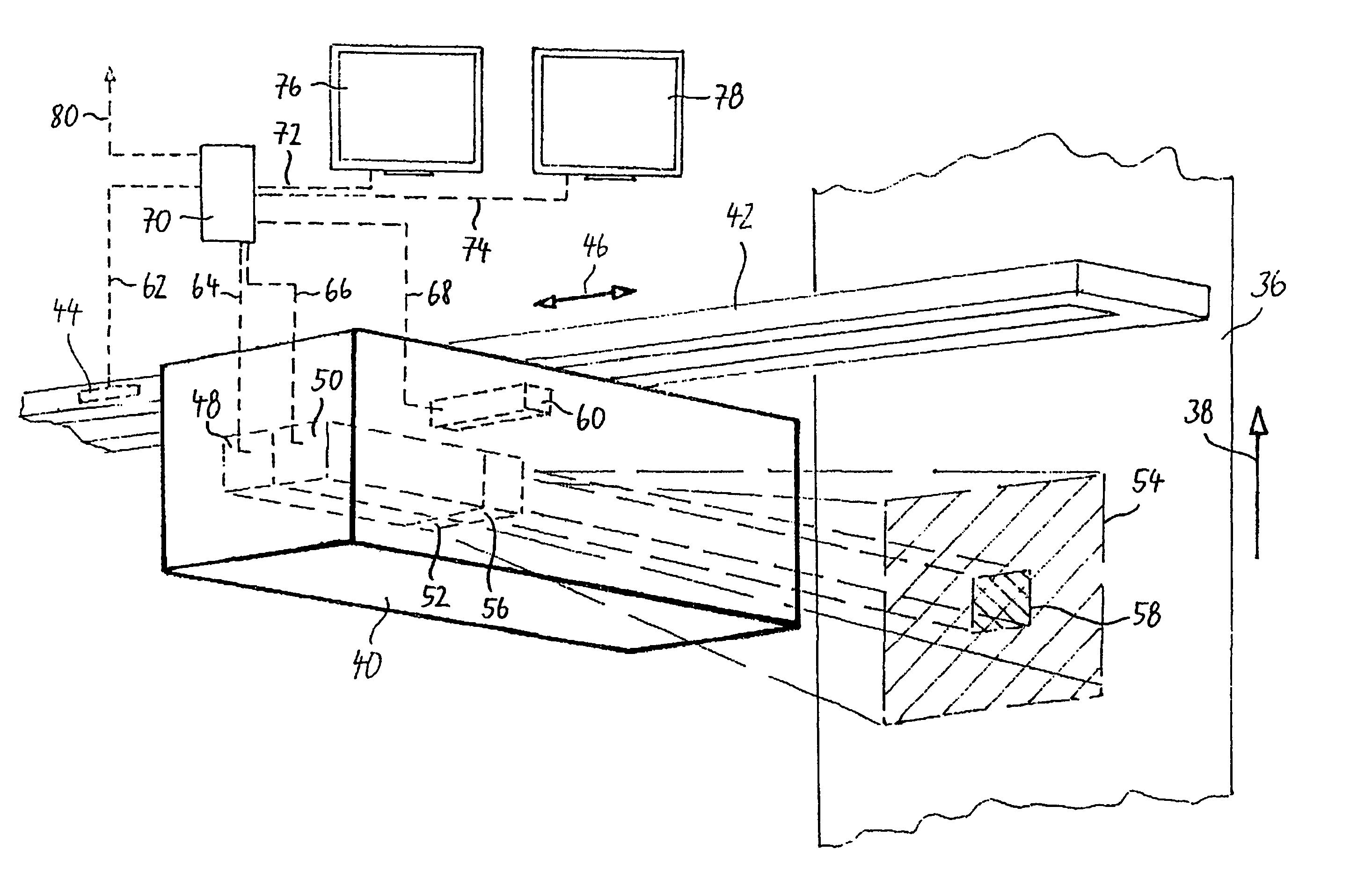 Device for inspection of print products