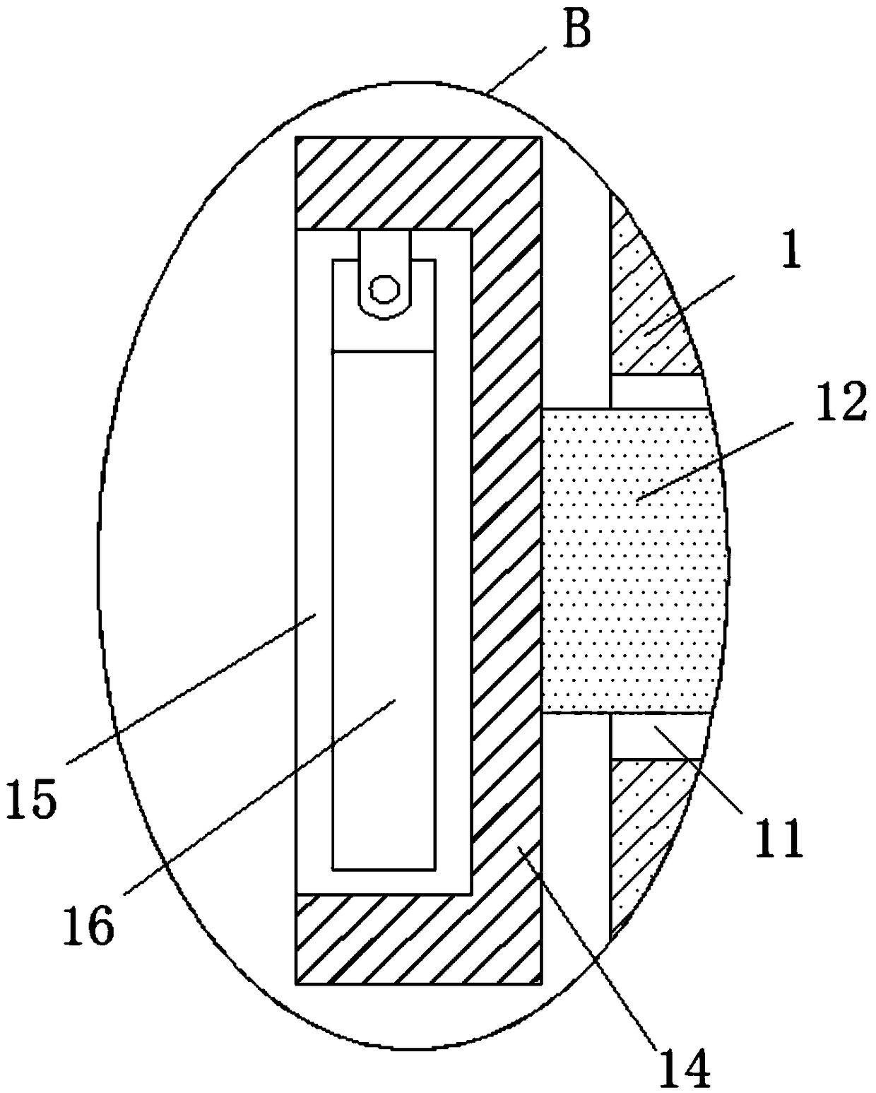 A school scientific research management inquiry device