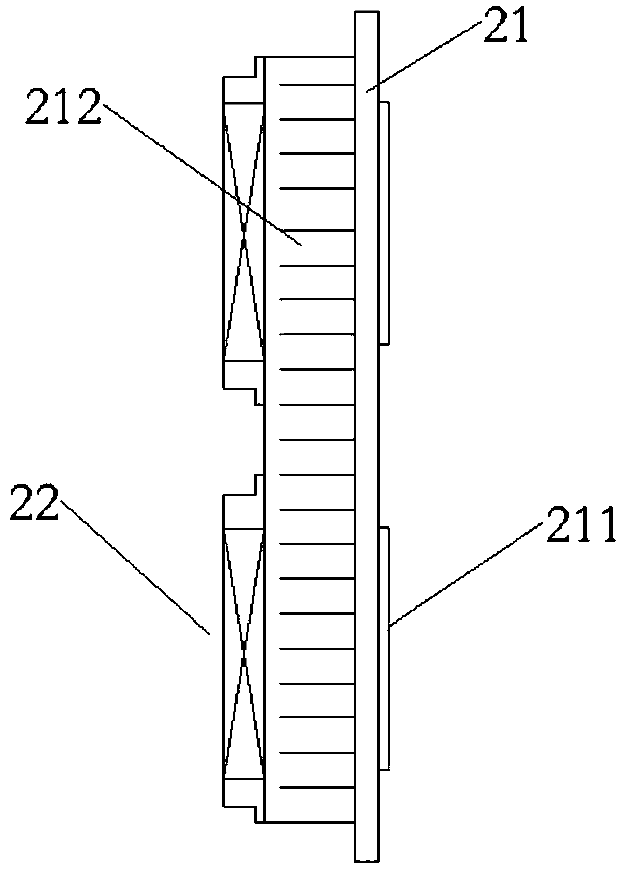 Circulating drinking liquid refrigeration system capable of accurately measuring temperature and refrigeration equipment