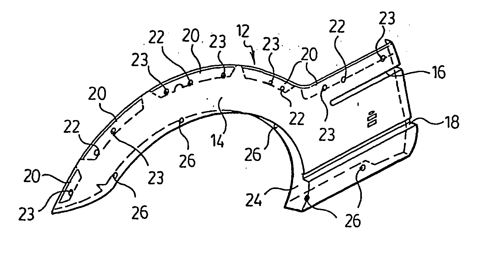 Clip assembly for adjustably attaching a cladding to a vehicle