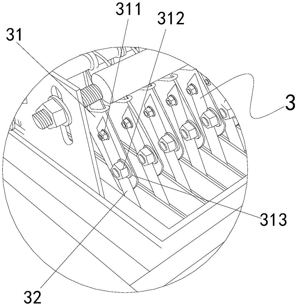 Tool assembly for a tofu cutting machine