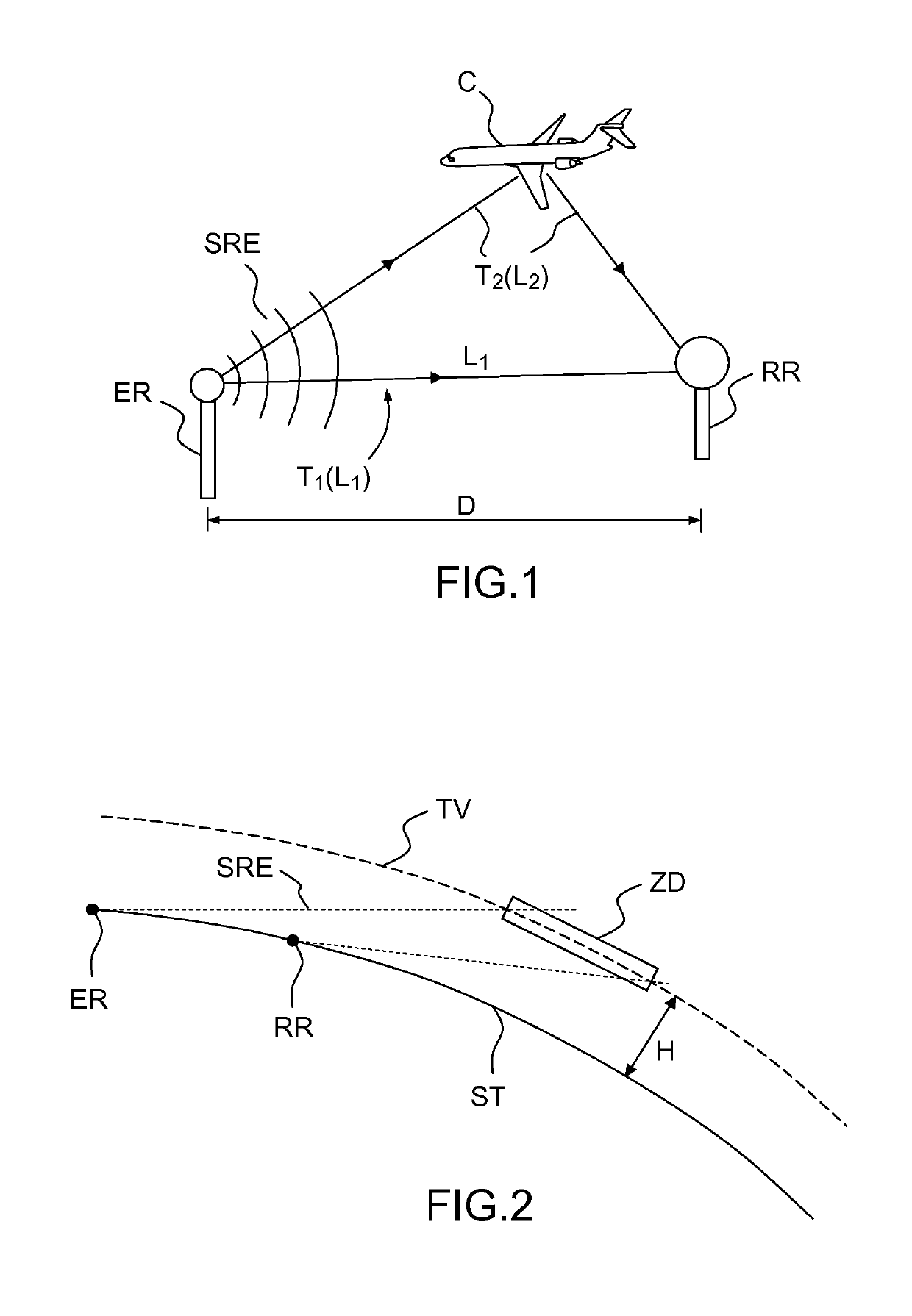 Method for locating a target and multistatic radar system for implementing such a method