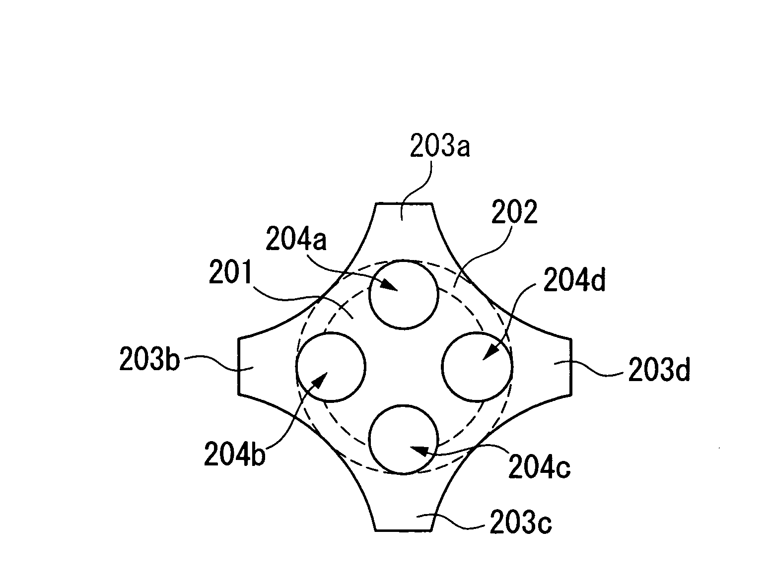 Diaphragm for use in switch, method for manufacturing thereof, membrane switch, and input device