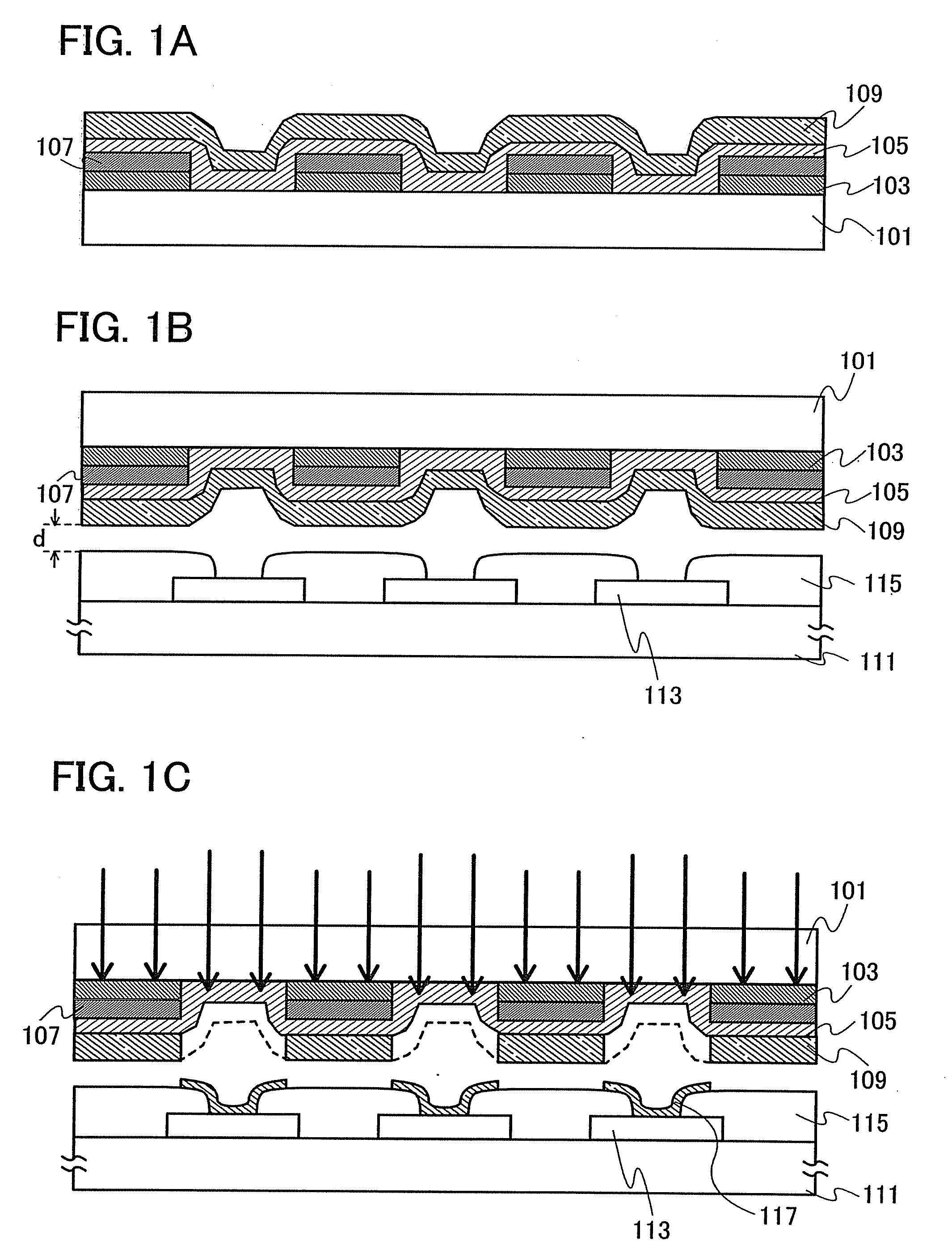 Method of Manufacturing Light-Emitting Device, and Evaporation Donor Substrate