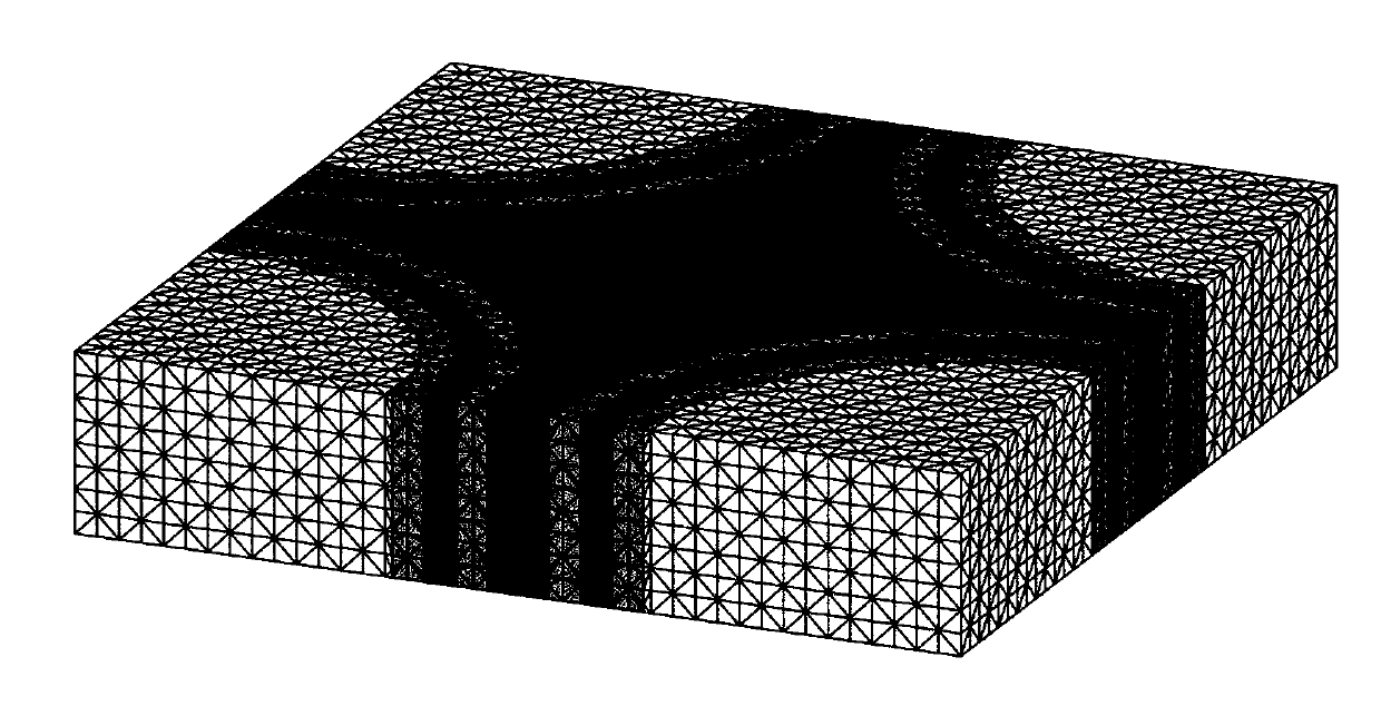 Fiber reinforced ceramic matrix composite microstructure accurate modeling and modulus calculation method