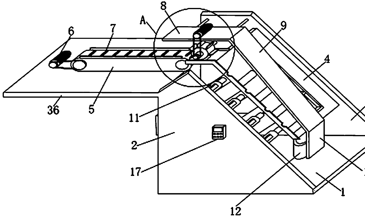 Fruit size classifying device and classifying process thereof