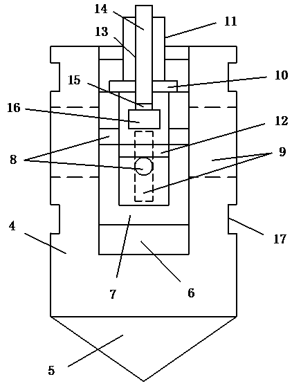 Supporting device of high-water-content side slope and construction method of supporting device