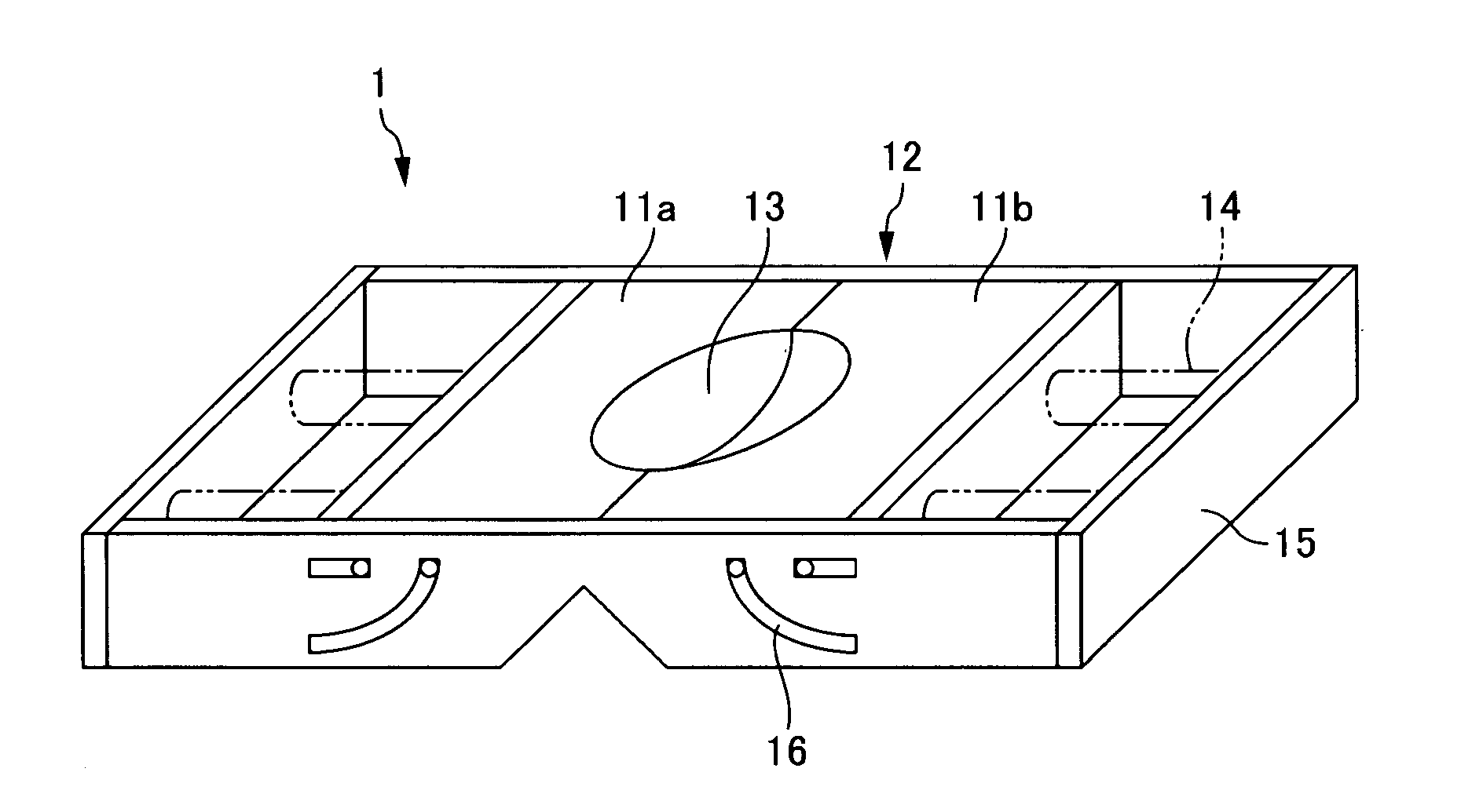 Preform producing apparatus and molten glass-supporting member
