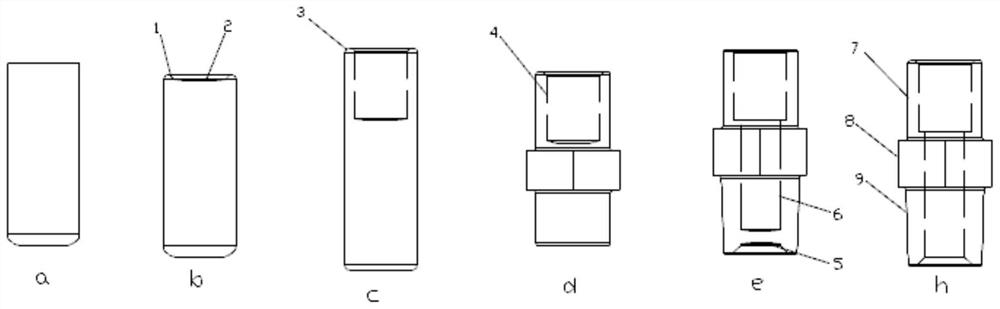 Pipe joint machining process method