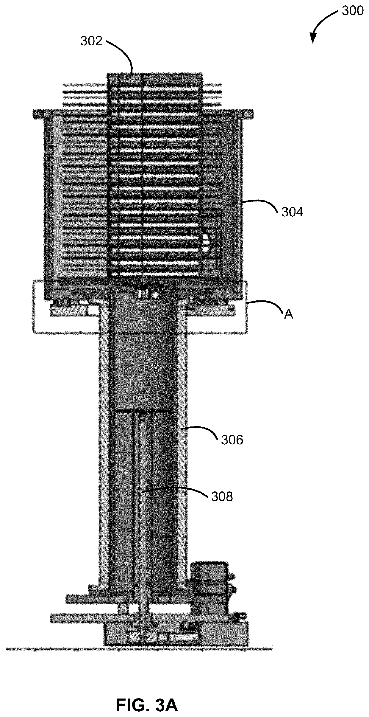 Substrate retaining apparatus, system including the apparatus, and method of using same