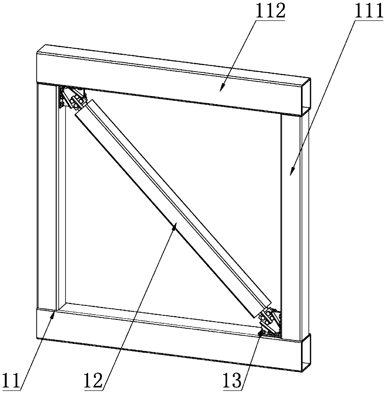 An anti-seismic prefabricated wall and its construction method