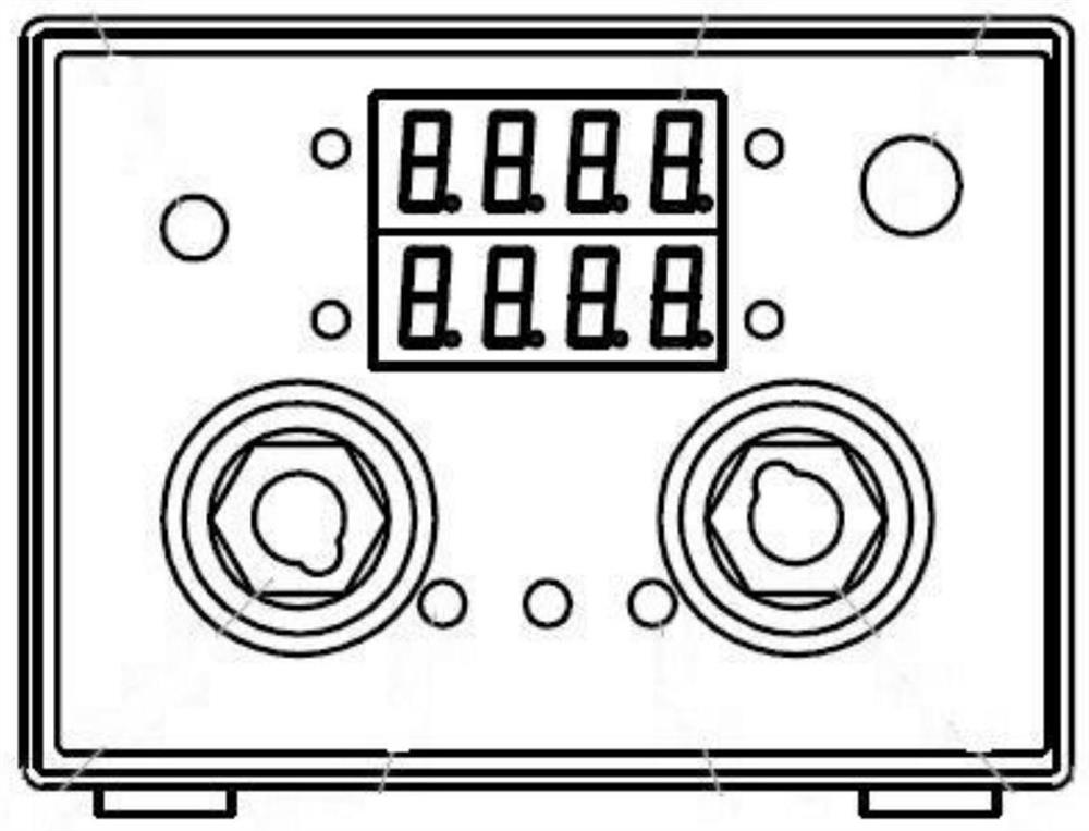 Direct-current welding machine welding process data acquisition system and use method