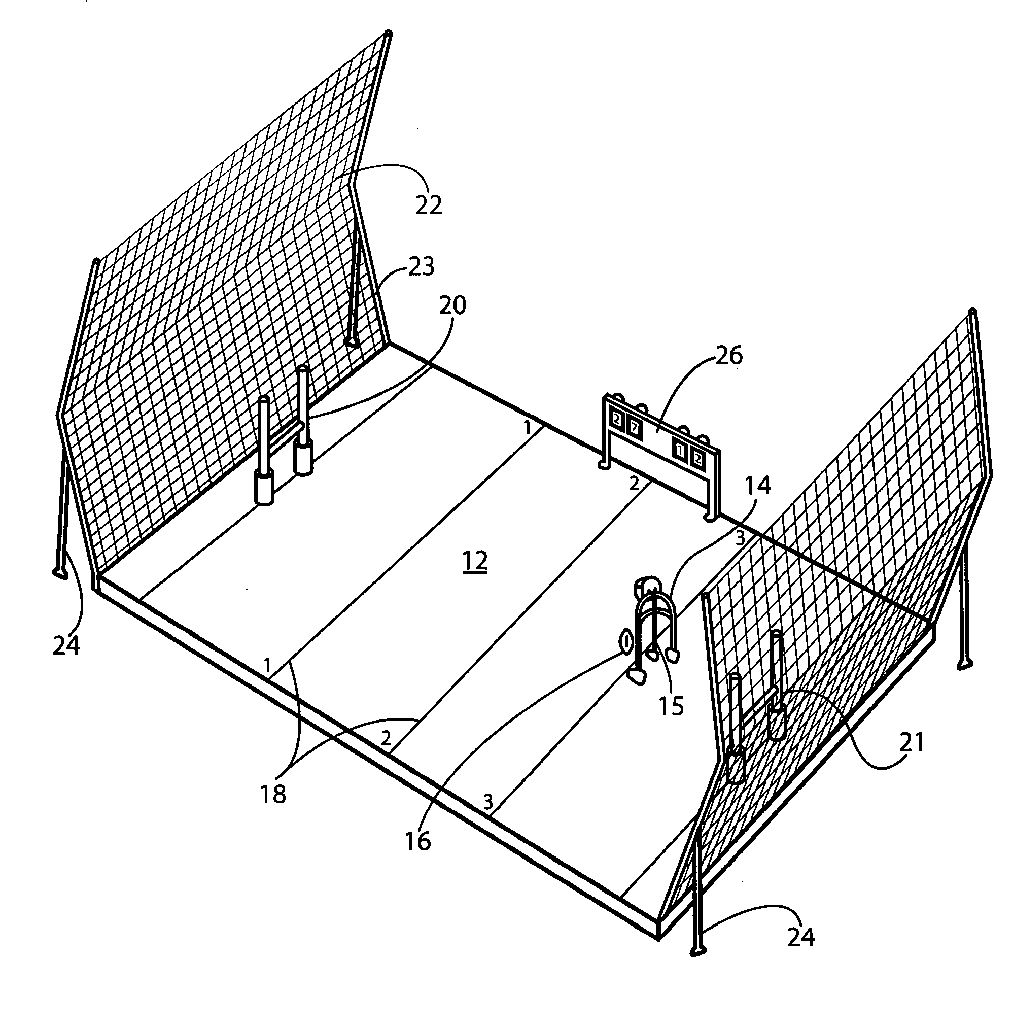 Table-top football kicking game