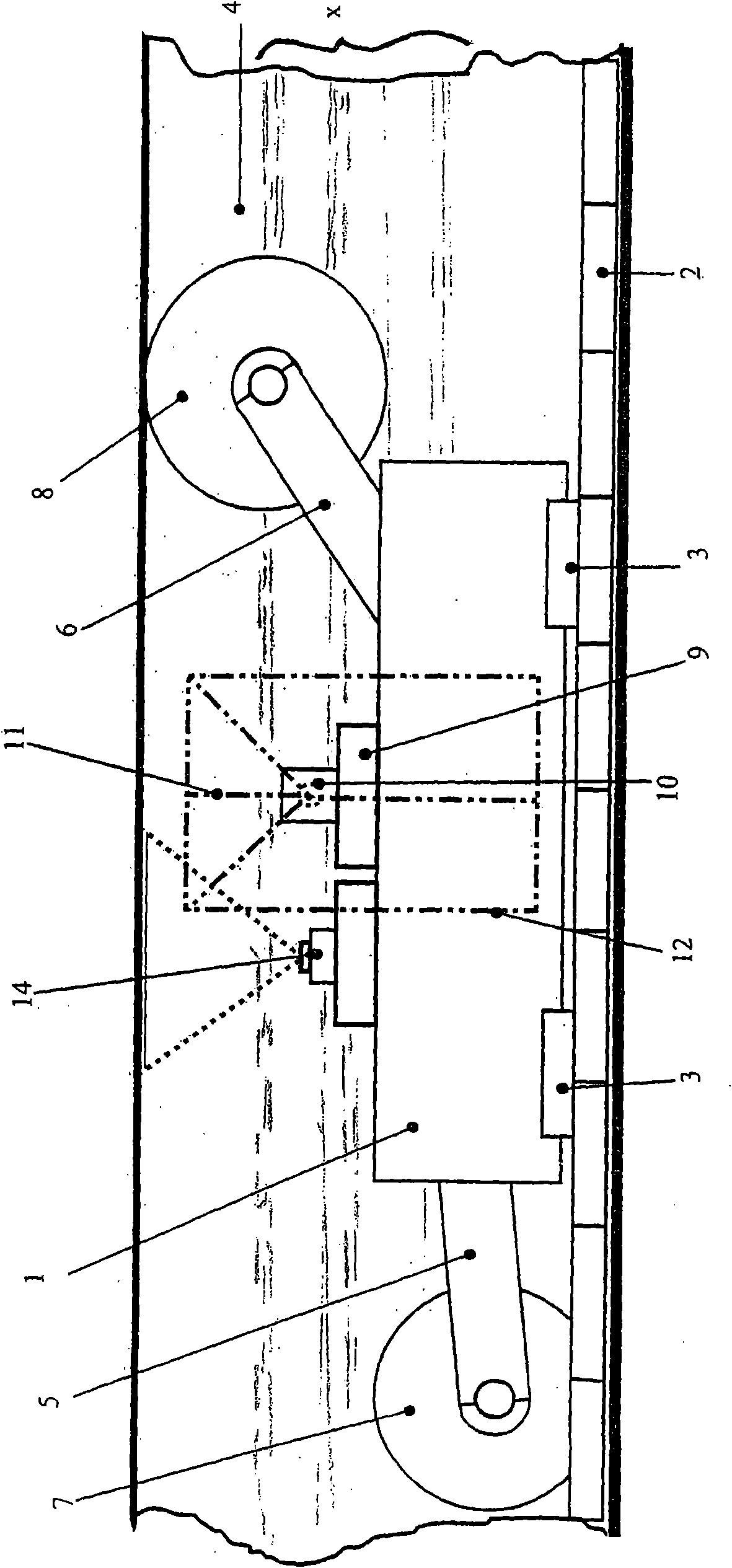 Method for controlling a cutting extraction machine