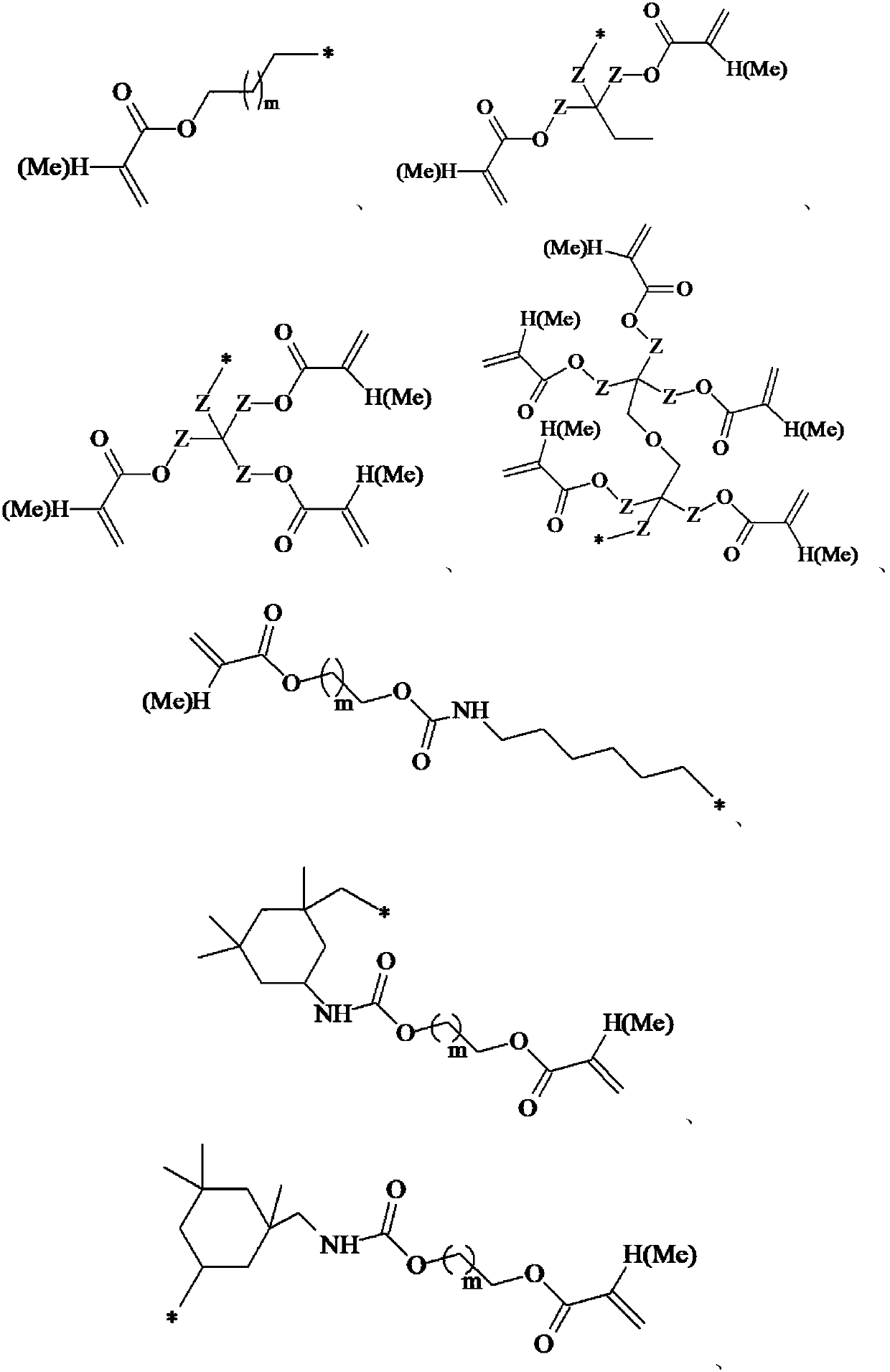 Photocurable composition and application thereof