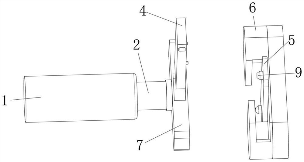 Connecting mechanism of subway carriage