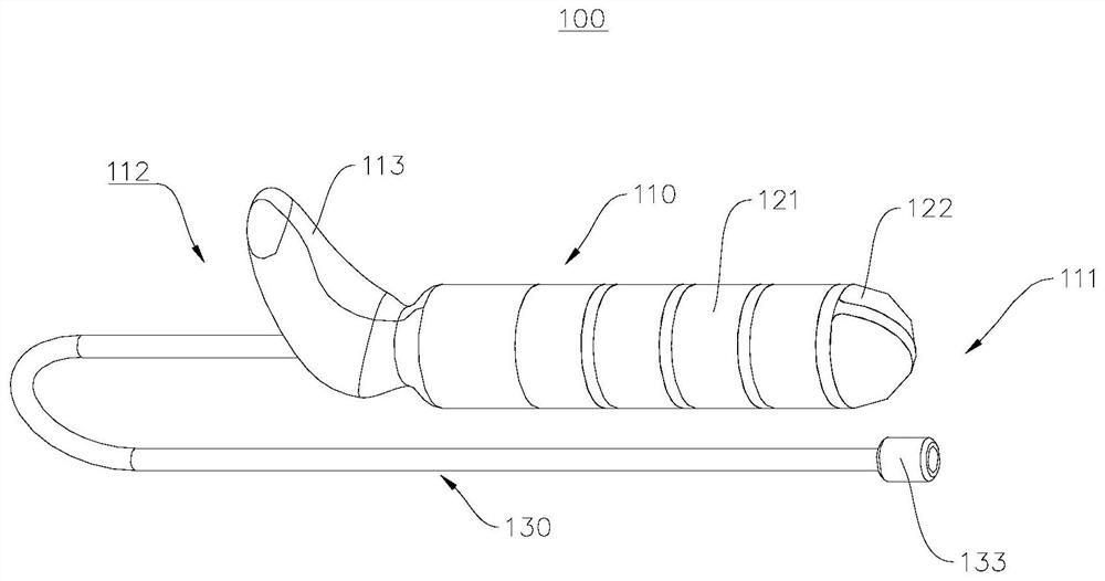 A vaginal and cervical electrical stimulation probe system and its application method