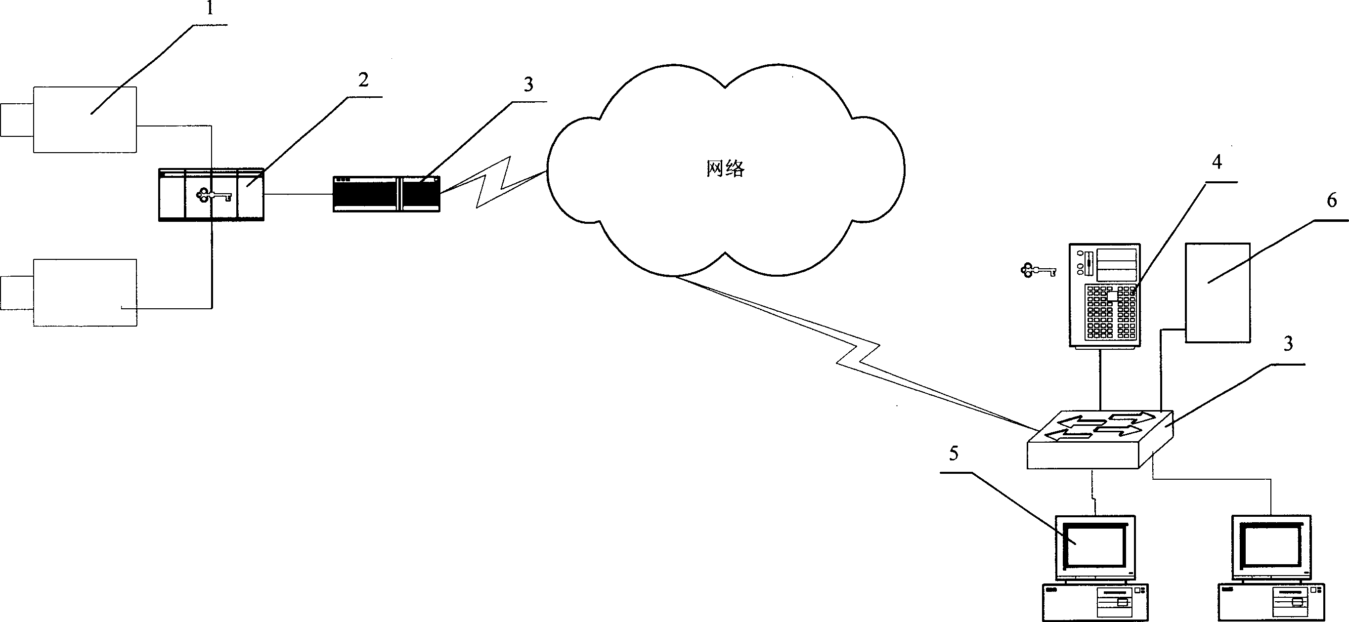 Mark anti-fake method for compressing video frequency flow