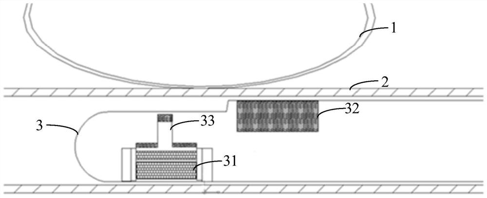 Atrial pressure measurement equipment