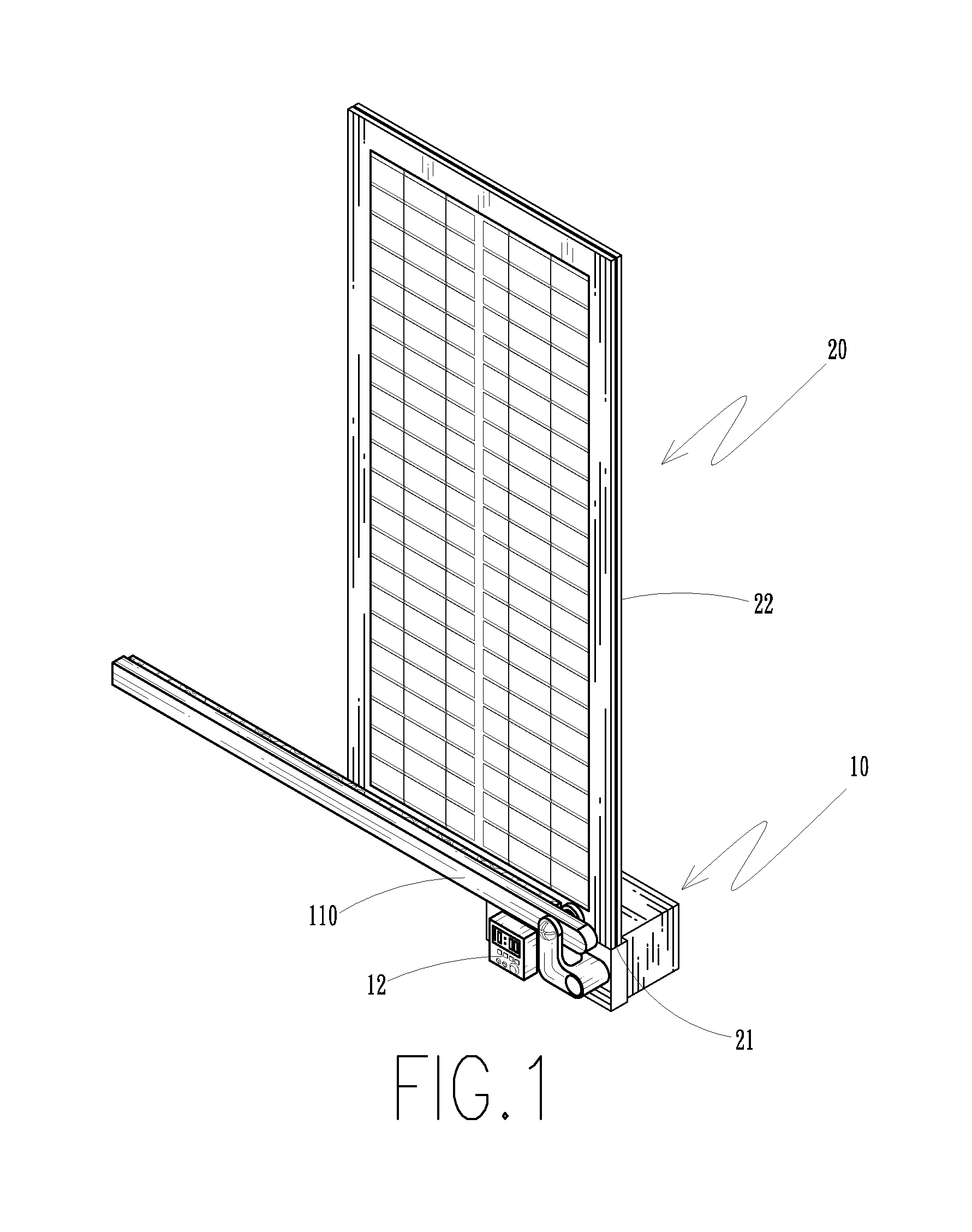 Cleaning apparatus for solar panels