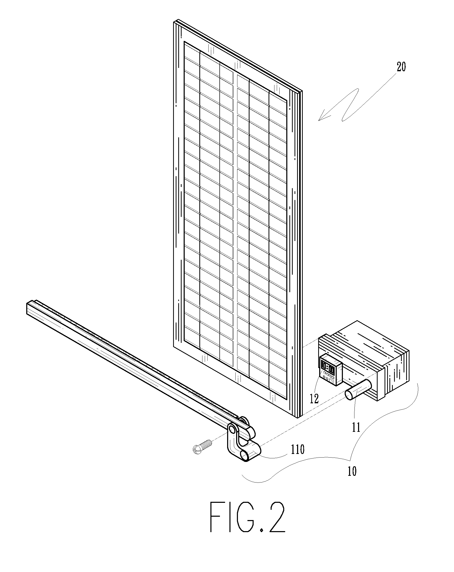 Cleaning apparatus for solar panels