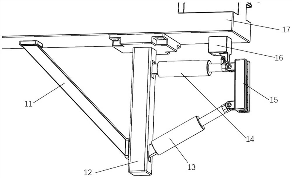 Anti-inclination stabilizing device of three-dimensional parking garage