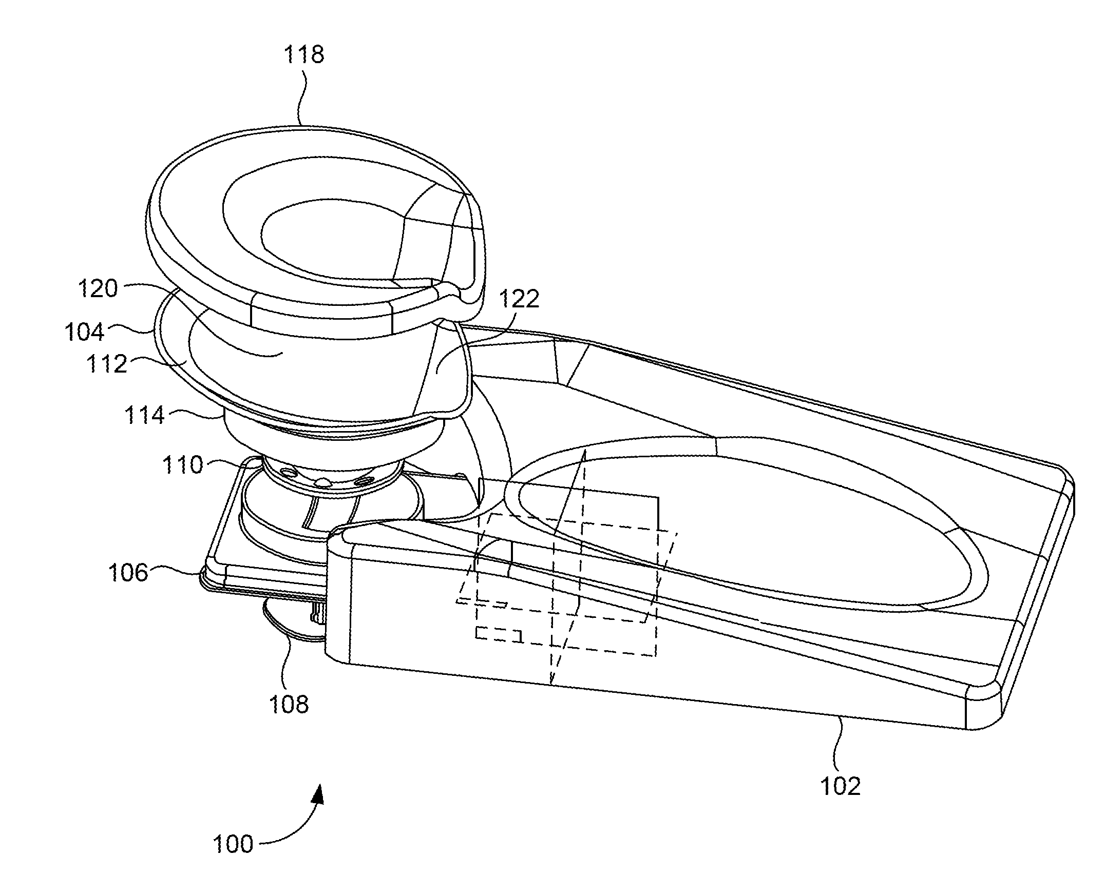 Infant Head Cradle With Controlled Head Movement