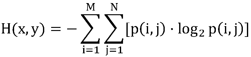 Comprehensive geomagnetic matching method based on geomagnetic information entropy and similarity measurement