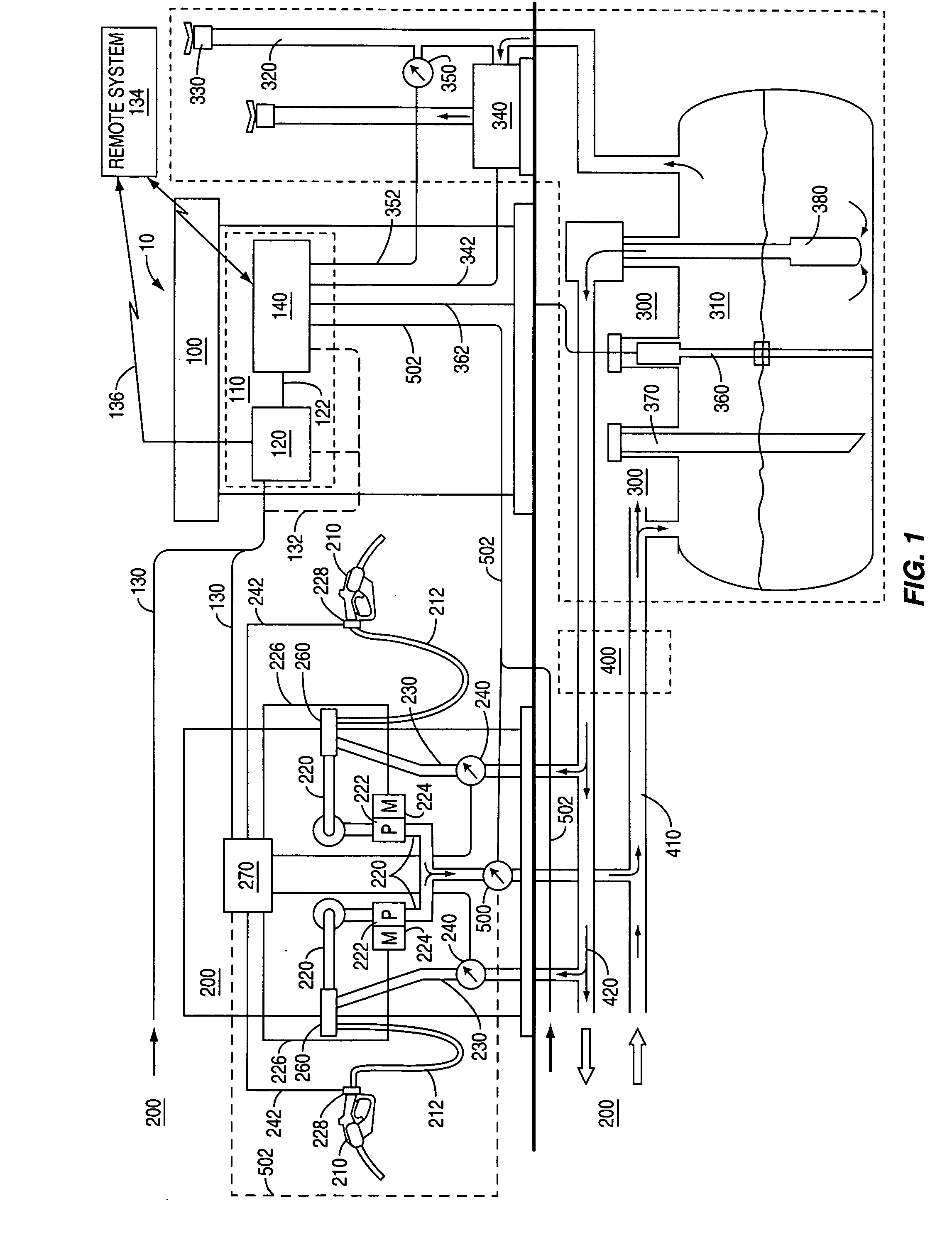 System and method for automatically adjusting an ORVR compatible stage II vapor recovery system to maintain a desired air-to-liquid (A/L) ratio