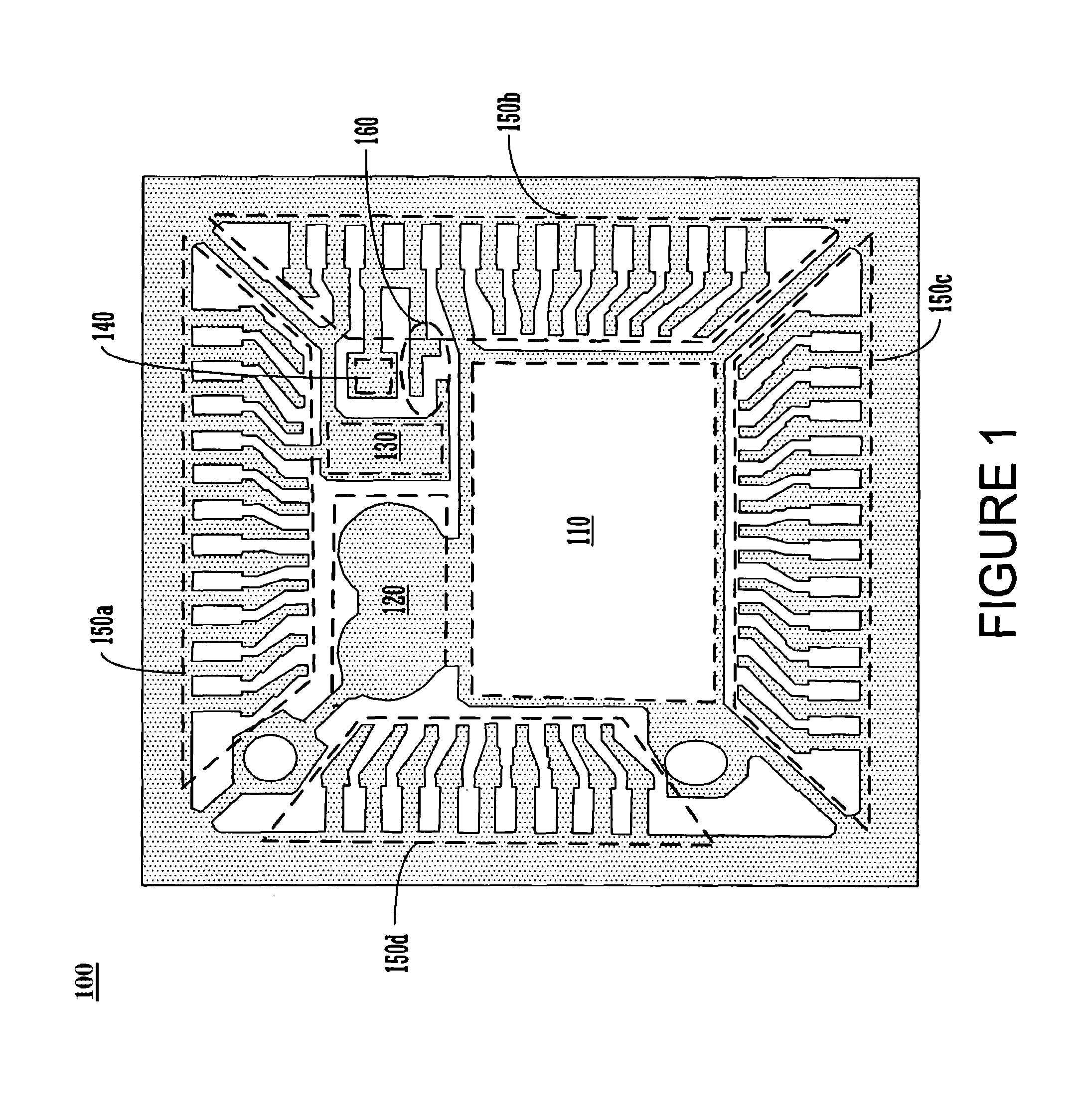 Multiple die paddle leadframe and semiconductor device package