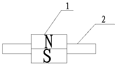 Permanent magnetoresistive speed reducer