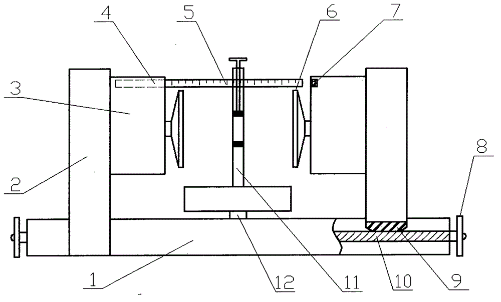 Rock sample double-end surface grinder