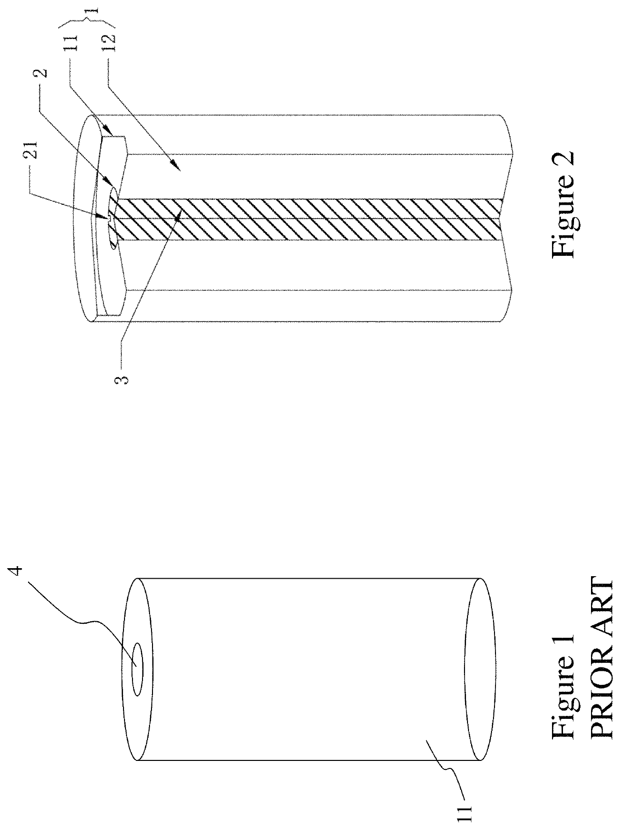 Internal battery thermal management system for secondary batteries