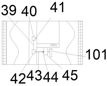 Small automatic false tooth taking equipment