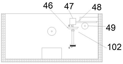 Small automatic false tooth taking equipment