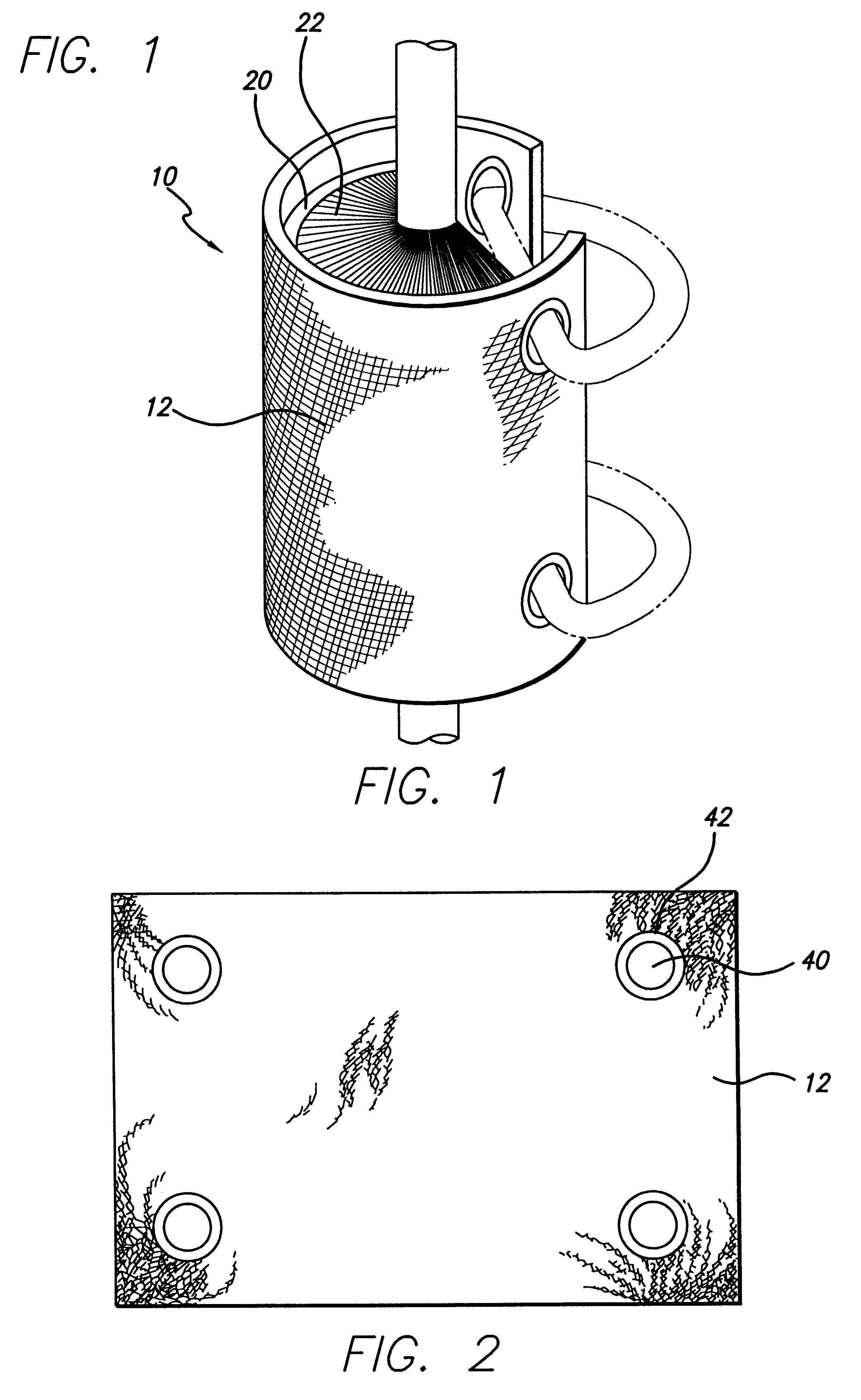 Rigging cable cleaning device