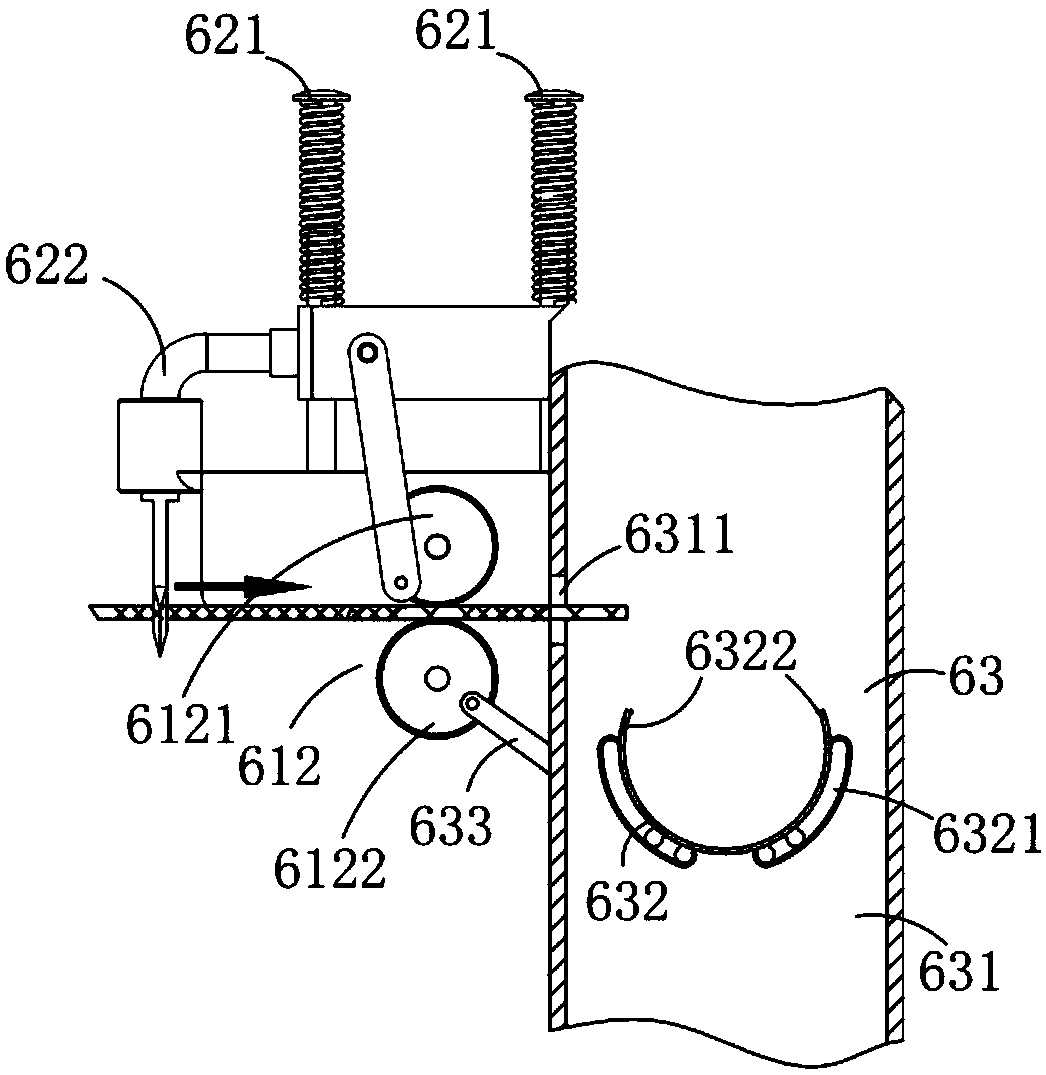 A casting production mechanism and manufacturing method of degradable courier slip labeling paper