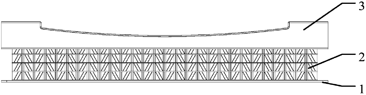 Automobile bumper and automobile based on lattice unit cell honeycomb structure