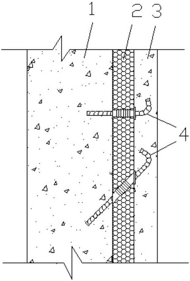 Hook-shaped steel core composite connecting piece prefabricated sandwiched heat insulation wallboard and manufacturing method thereof