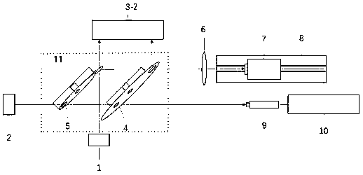 Sampling and measuring system for high-energy-intensity continuous laser beam quality factor