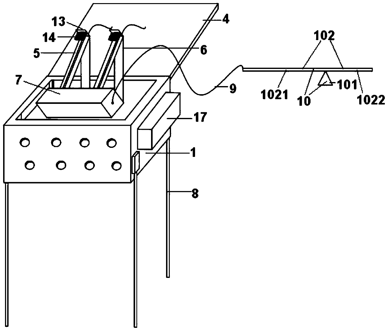 Offshore power generation device and method