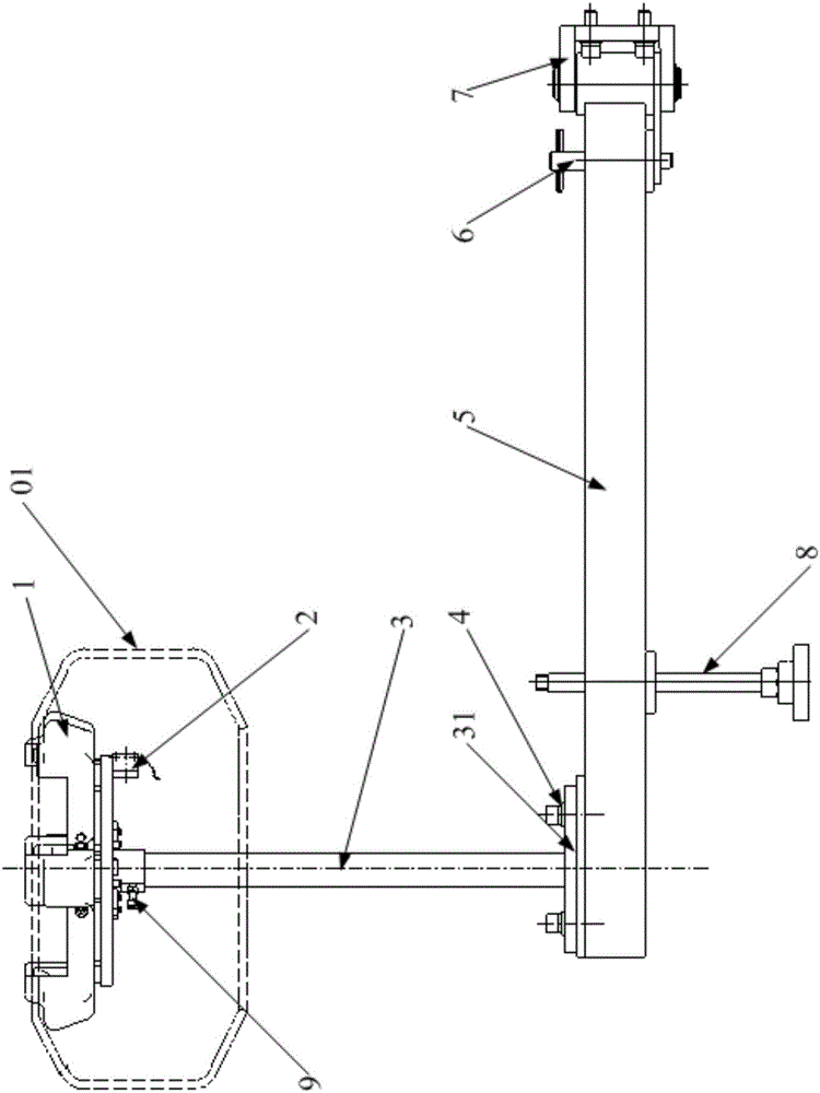 Tyre storage device and tyre vulcanizer